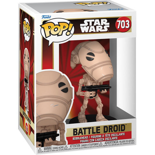 Funko POP! Star Wars: Episode 1 The Phantom Menace Anniversary Battle Droid 703