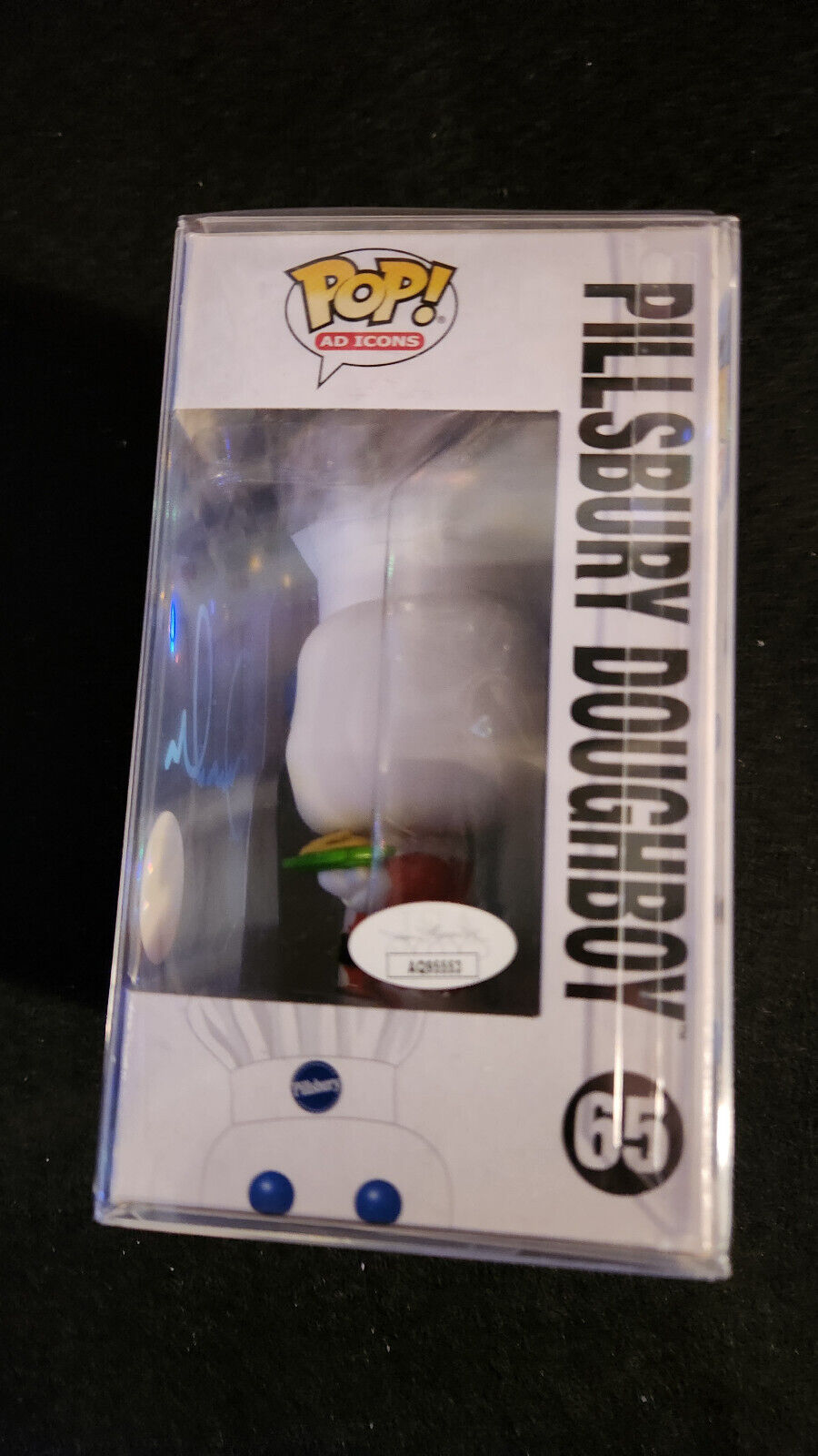 Pillsbury Doughboy Funko Pop Signed 65 JSA Cert