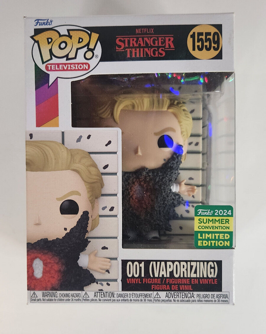 Funko Pop! Stranger Things #1559 001 (Vaporizing) Summer Convention Exclusive