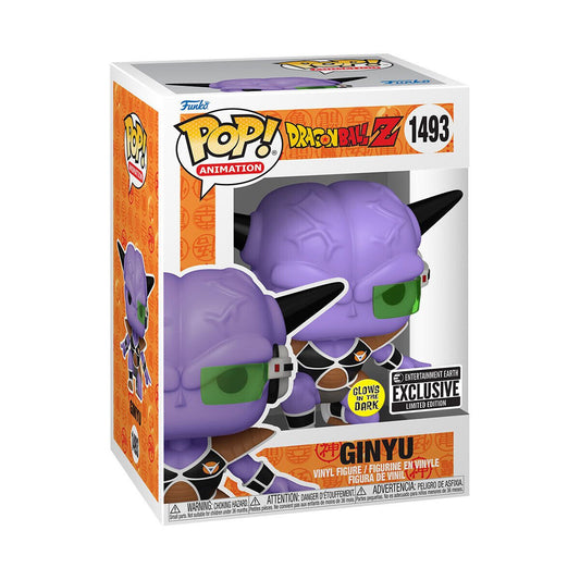 Funko Pop Dragon Ball Z Ginyu Force - Ginyu - GITD EE Exclusive # 1493 Mint