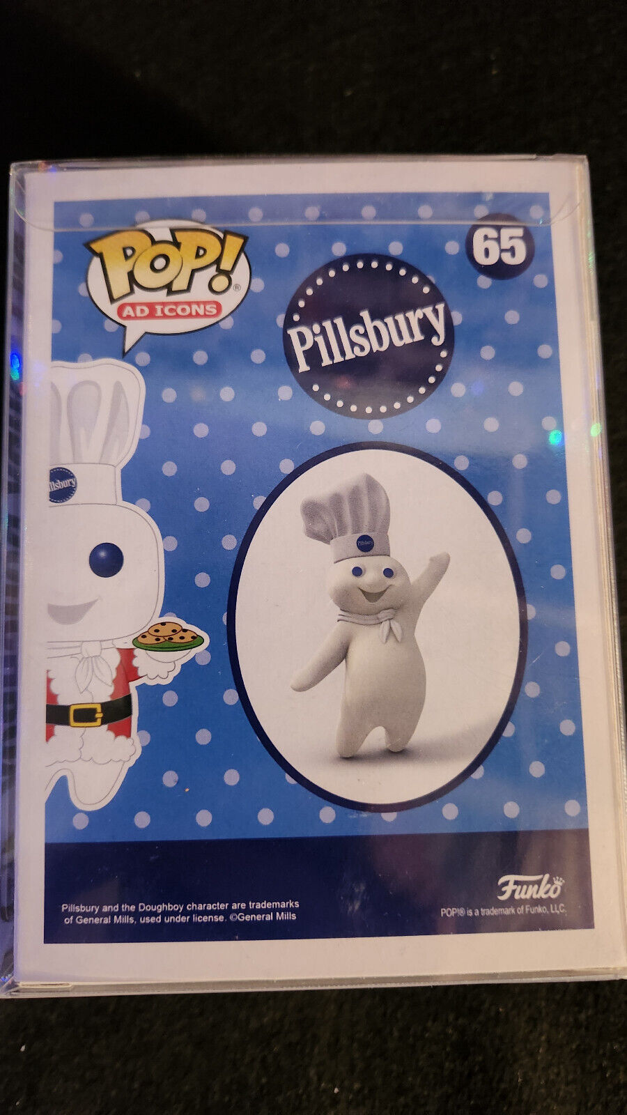 Pillsbury Doughboy Funko Pop Signed 65 JSA Cert