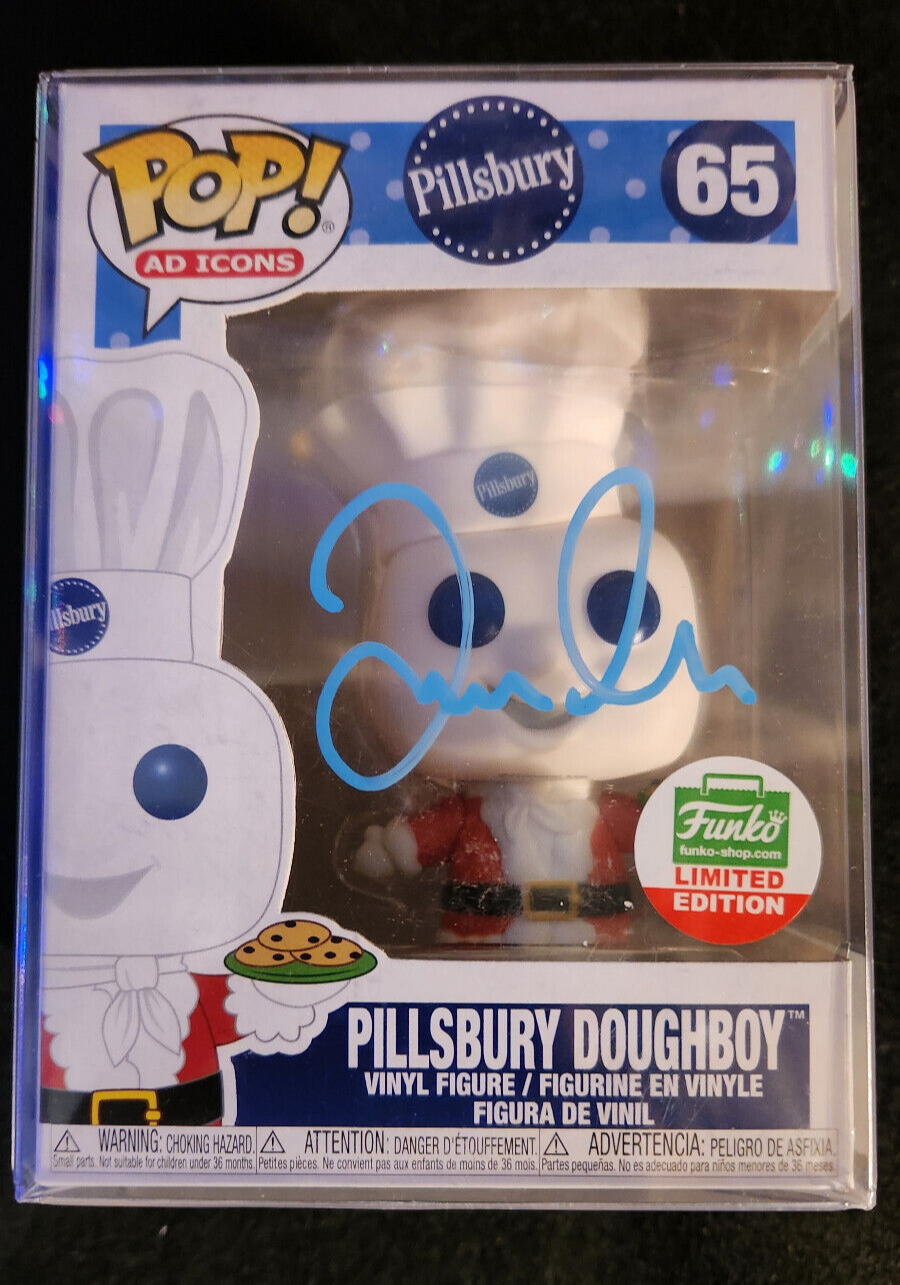 Pillsbury Doughboy Funko Pop Signed 65 JSA Cert